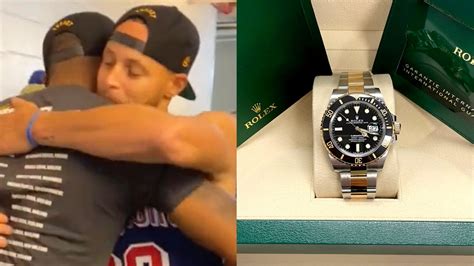 steph curry gave rolex|Stephen.